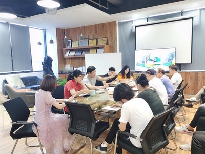 浙江省文旅厅资源开发处领导调研朗域，共商旅游开发项目发展